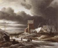 Jacob van Ruisdael - Winter Landscape